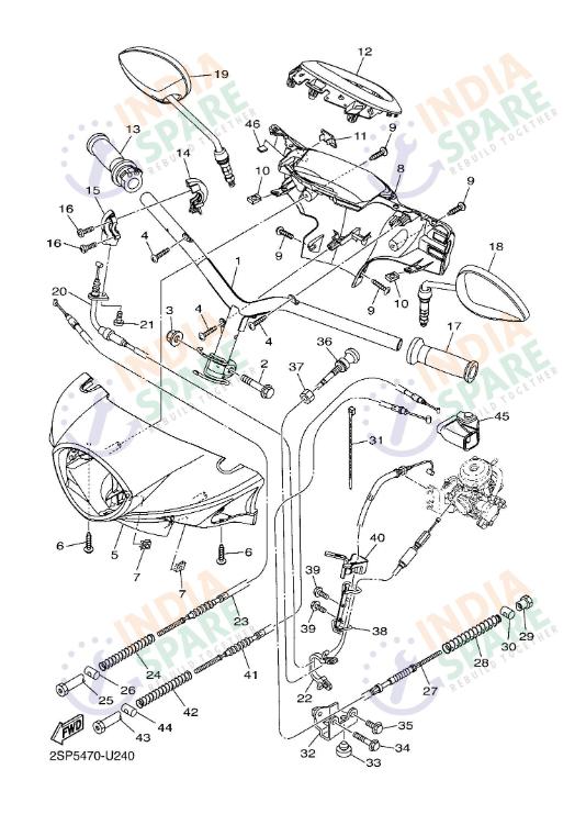 STEERING HANDLE & CABLE